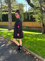 Robe sweat oversize – Beige, noir ou marron – Taille unique jusqu’au 46