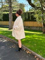 Manteau moumoute demi-saison – Marron, noir ou beige – TU jusqu'au 50 ★