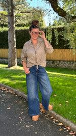 ★ Chemise à Franges – 100 % Coton Made in Italy