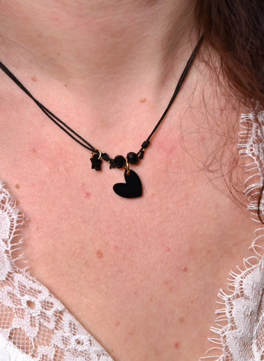 Collier Anastasia Coeur