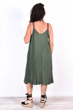 Robe plissée Lee