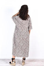 Robe léopard Apolline