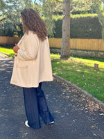 Manteau demi-saison – TU jusqu’au 44 – Noir ou Blanc cassé ⭐️