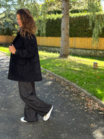 Manteau demi-saison – TU jusqu’au 44 – Noir ou Blanc cassé ⭐️