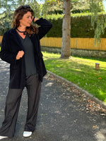 Manteau demi-saison – TU jusqu’au 44 – Noir ou Blanc cassé ⭐️
