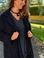 Manteau demi-saison – TU jusqu’au 44 – Noir ou Blanc cassé ⭐️