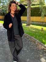 Manteau demi-saison – TU jusqu’au 44 – Noir ou Blanc cassé ⭐️