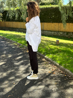 Pantalon Jog habillé avec ceinture – TU jusqu’au 44 ⭐️