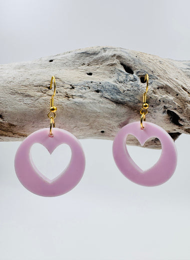 Boucles Paulette coeur