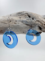 Boucles Paulette lune
