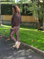🖤 Pantalon Léopard – Taille unique jusqu’au 44