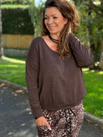 🖤 Pantalon Léopard – Taille unique jusqu’au 44