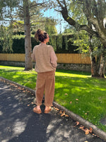 Pantalon velours côtelé – TU jusqu’au 44 – Camel, chocolat ou noir 🖤