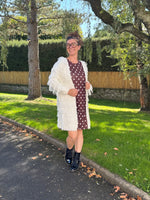 Gilet à poils tout doux – noir ou blanc cassé