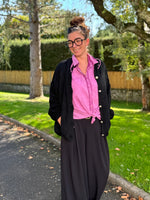 Gilet manches bouffantes – beige, camel ou noir