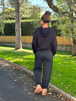 ★ Jogging chic à sequins – coton stretch