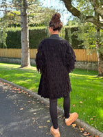 Gilet à poils tout doux – noir ou blanc cassé