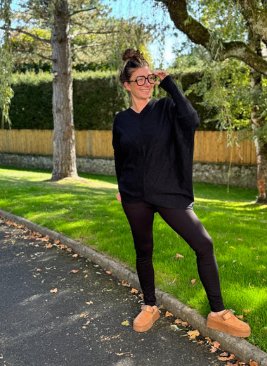 Legging noir ultra stretch – du 38 au 50