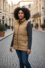 ★ Doudoune sans manches – Style & confort pour l’automne