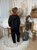 ★ Veste zippée à capuche – coupe loose