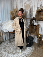 ★ Trench fin – Noir, Beige ou Marine