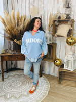 Pull sans manches j'adore Erwan