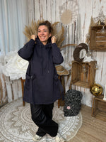 Tunique longue capuche oversized ★ Made in Italy