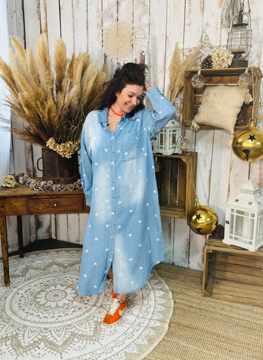 Robe en jean Nora