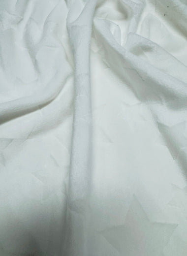 Duo Minky personnalisé – Couverture + Coussin – Loulou l’Étoile