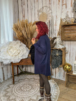 ★ Robe  mi-longue – Élégance sobre & douceur absolue