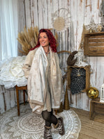 Écharpe douce à cœurs noirs ★ Loulou l’Étoile