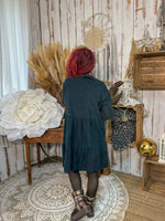 Robe en velours côtelé – Loulou l’Étoile ★ Made in Italy