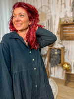 Robe en velours côtelé – Loulou l’Étoile ★ Made in Italy