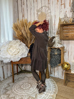 Robe en velours côtelé – Loulou l’Étoile ★ Made in Italy