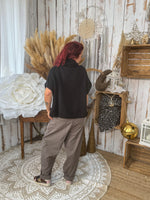 Pantalon élastiqué taille haute – Loulou l’Étoile ★ Confort chic ★ Made in Italy