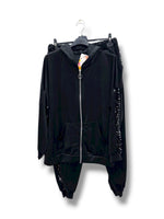 Ensemble ★ jogging velours noir sequins – TU jusqu’au 52 – Fabriqué en Italie