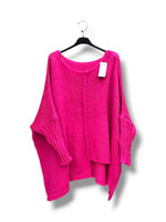 ★ Pull oversize tout doux – TU jusqu’au 54 – Fabriqué en Italie