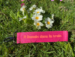 Porte clés Fuchsia
